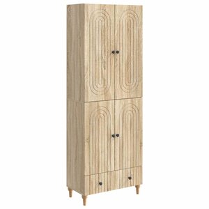 vidaXL Ensemble de Meubles 2 Pièces 66 x 34 5 x 95 cm Bois d'ingénierie