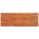 vidaXL Meuble TV 110x40x41 cm Bois d'acacia massif