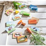 Haba 305473 - Mes premiers jeux – Nourrit-moi - Jeu de mémo