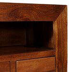 vidaXL Buffets & Commodes Marron 80 x 30 x 55 cm Bois d'acacia massif