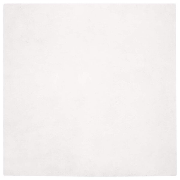 vidaXL Tapis en Fourrure Synthétique de Lapin Olite Blanc 200 x 200 cm