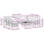 vidaXL Ensemble de canapés d'extérieur 10 pc Naturel et Beige