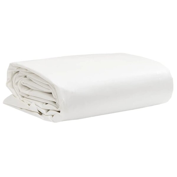vidaXL Bâche blanc 1 5x2 5 m 650 g/m²