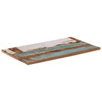 vidaXL Dessus de table rectangulaire 60x100 cm 25-27 mm Bois récupéré
