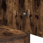 Buffet vidaXL Chêne Fumé 40x41x75 cm Bois Ingénierie