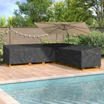 vidaXL Housse pour mobilier d'extérieur 325 x 325 x 80 cm