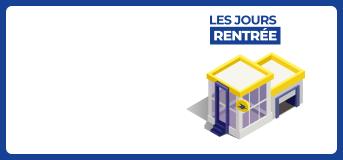 Les Jours rentrée en bureau de poste