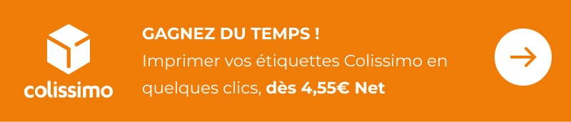 En savoir plus sur l'impression d'étiquettes Colissimo, dés 4,55 euros Net