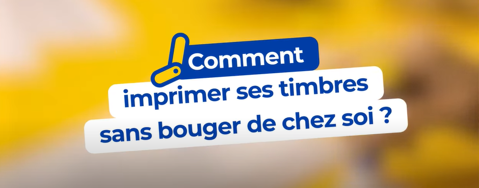 Comment imprimer ses timbres à la maison ?