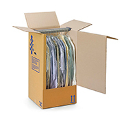 Cartons pour vaisselle et vêtements