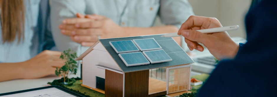 projet d’installation de panneaux solaires sur une maison