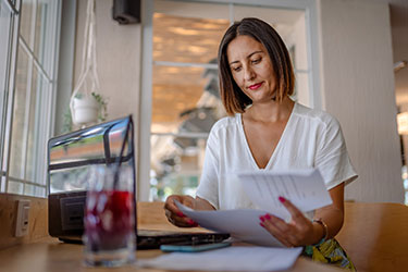 employée d’une entreprise