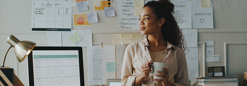entrepreneuse voulant faire connaître son entreprise