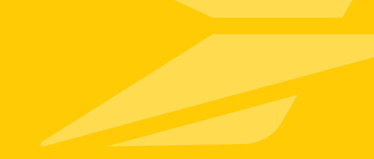 fond jaune logo La Poste