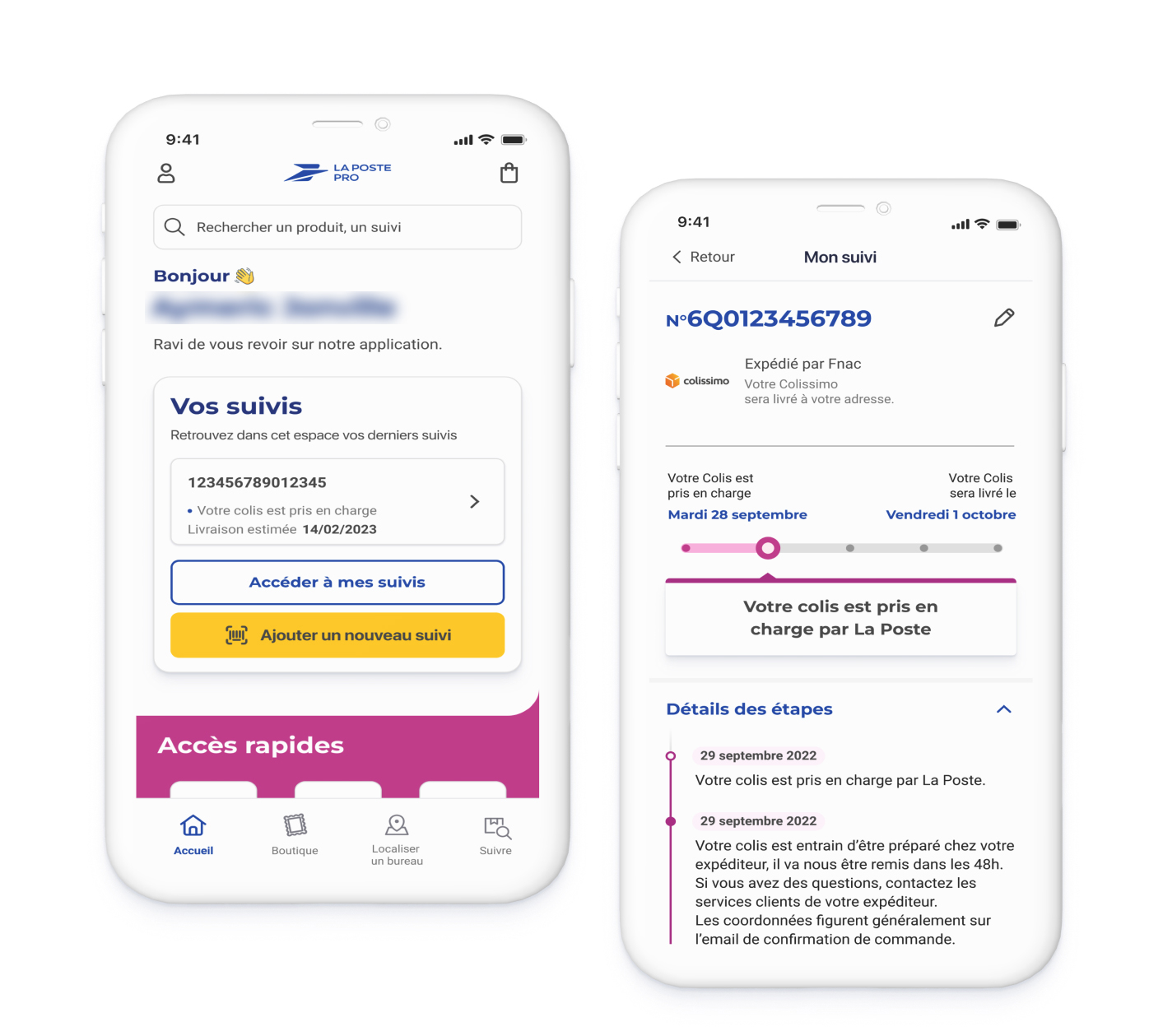 Gestion des envois