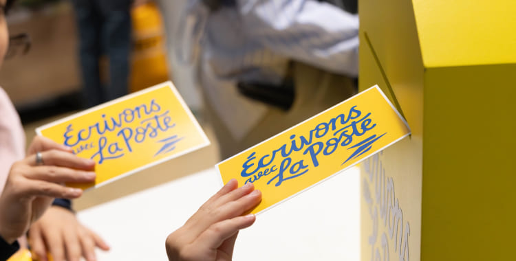 Envoi de cartes postales
