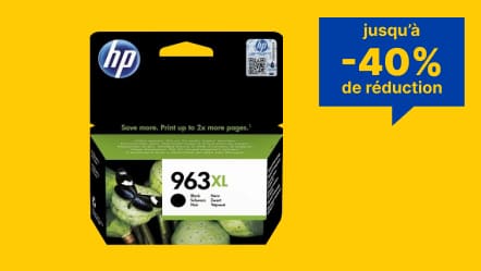 Cartouches d&apos;encre jusqu&apos;à -40% de réduction