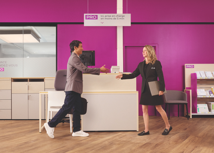 Des offres, des services et des avantages exclusifs pour les professionnels