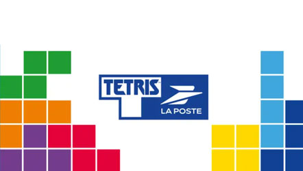 Tetris : vêtements, timbres, boîtes Colissimo