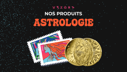 Astrologie : timbre Zodiaque & Monnaie de Paris