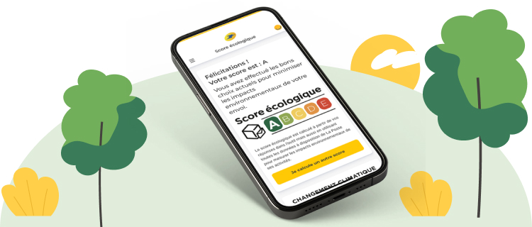 Calculer son empreinte environnementale avec le Score écologique La Poste