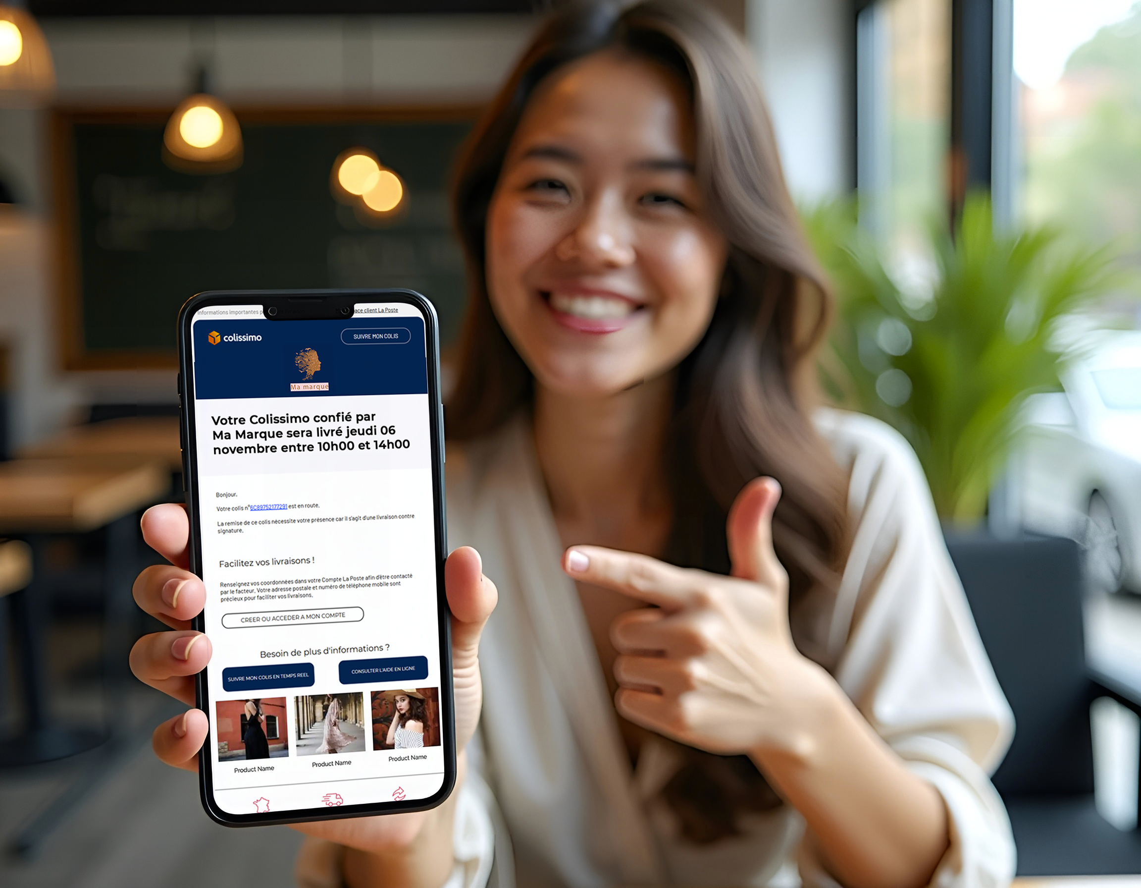 Visuel d'illustration de l'offre Colissimo notifications