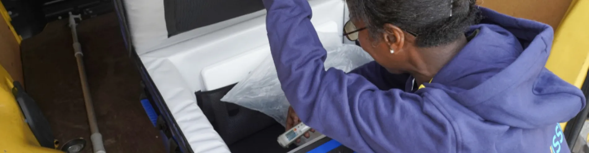 Sécurité alimentaire la poste solution business avec une glaciaire 