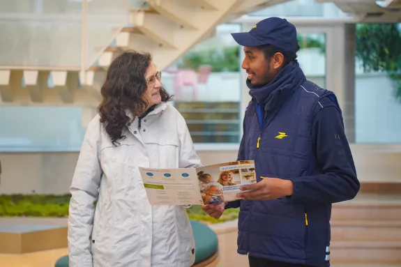 Photo d'illustration de la distribution commentée
