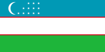 drapeau Ouzbékistan